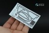 Quinta Studio QP35011 AH-1W inner parts of canopy frame (Trumpeter) 1/35